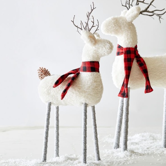 Pottery Barn Sherpa Reindeer Medium - Picture 4 of 4